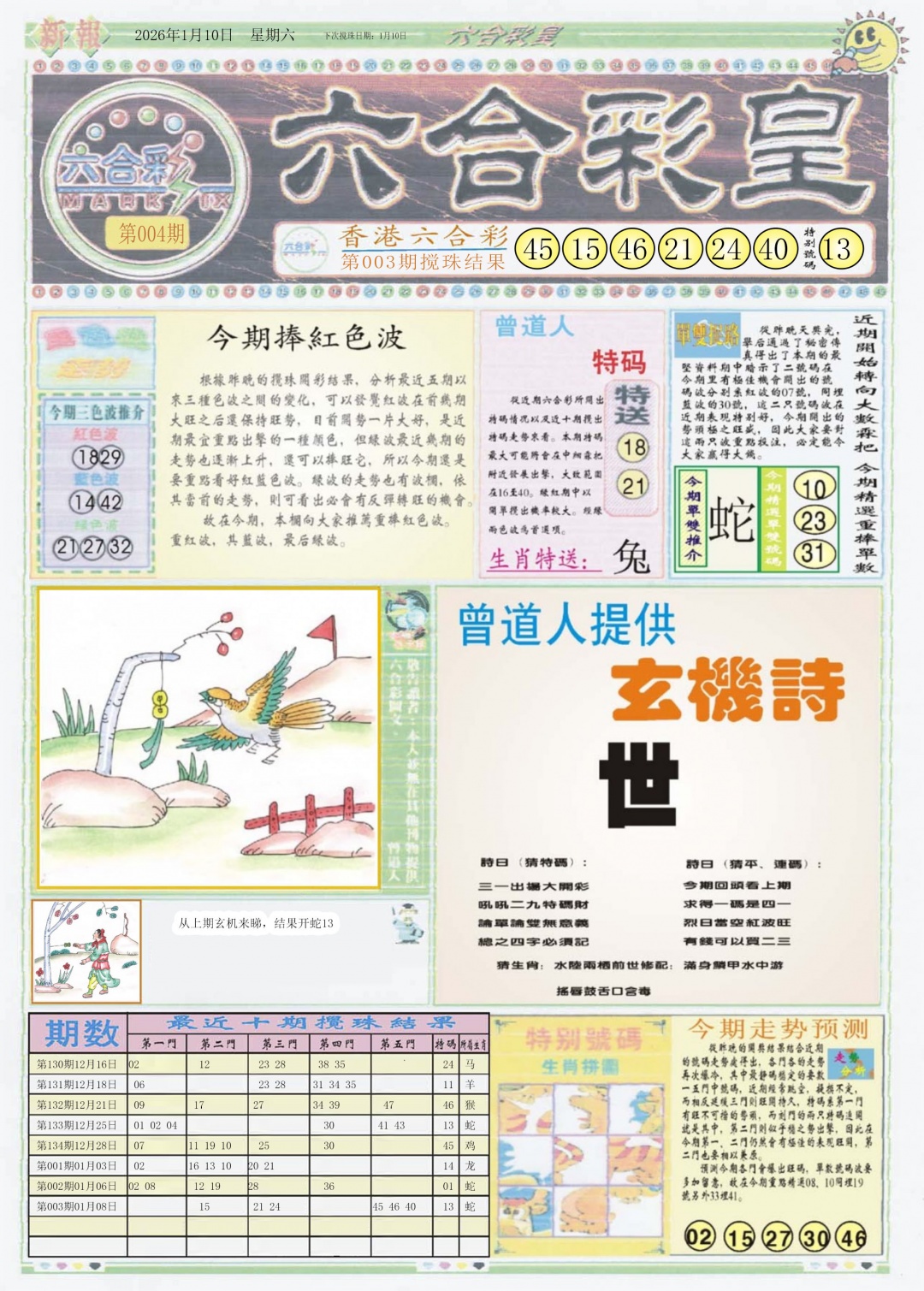 004期六合彩皇A[图]