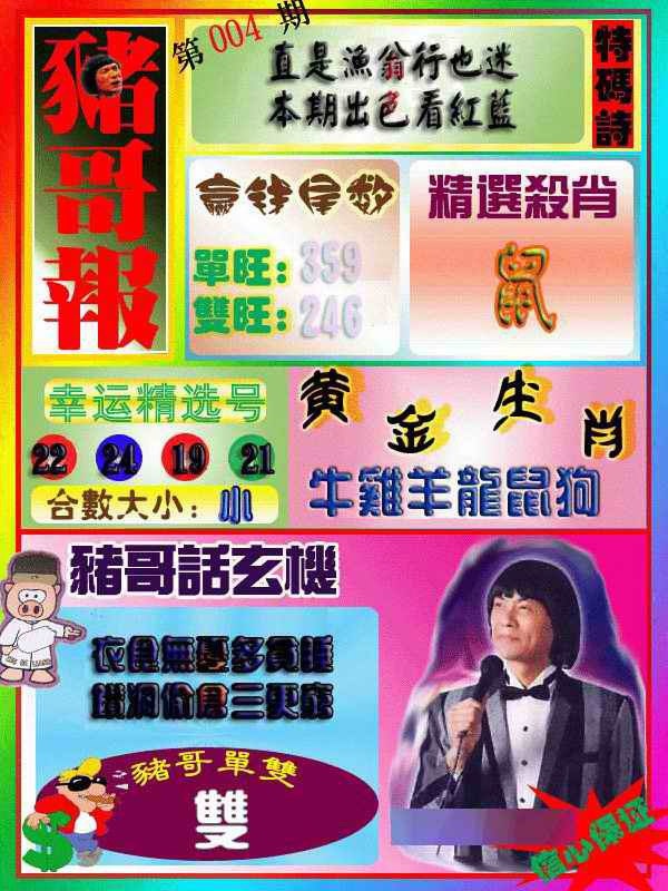 004期猪哥报[图]