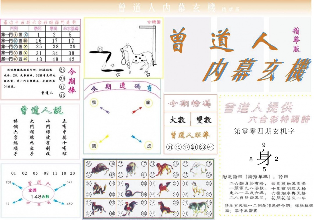 004期曾道人内幕精华版[图]