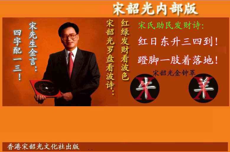 004期宋韶光内部版(另版)[图]