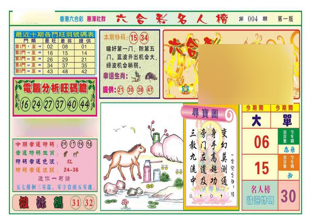 004期名人榜A(新图)[图]