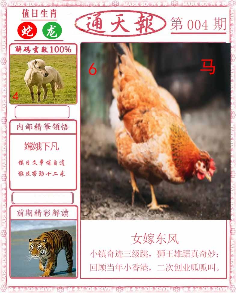 004期正版通天报[图]