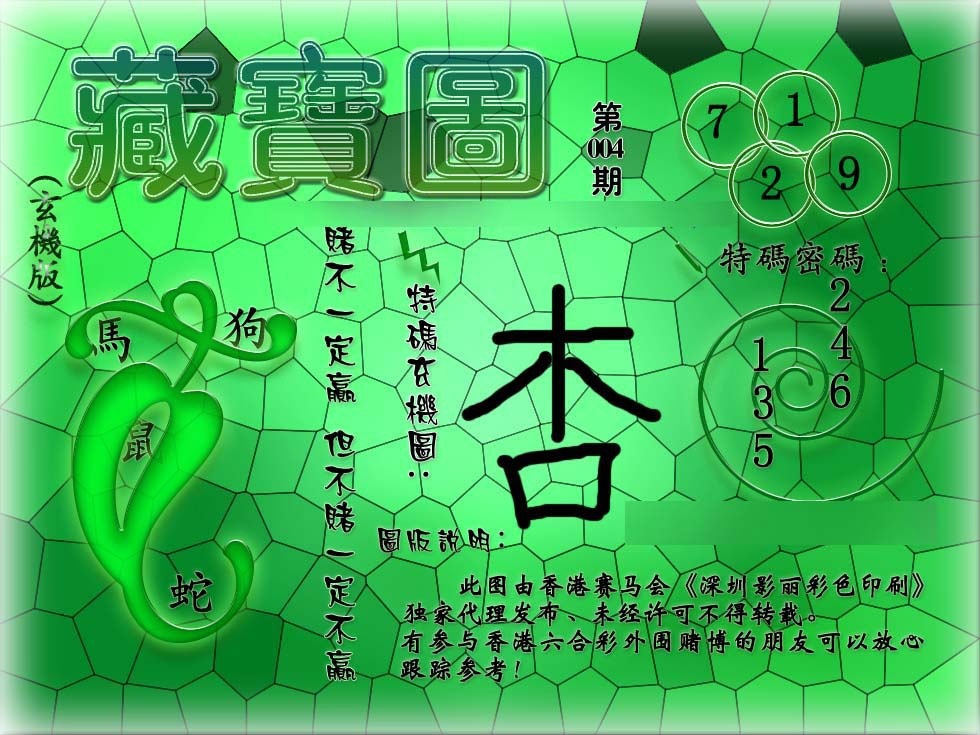 004期九龙玄机报[图]