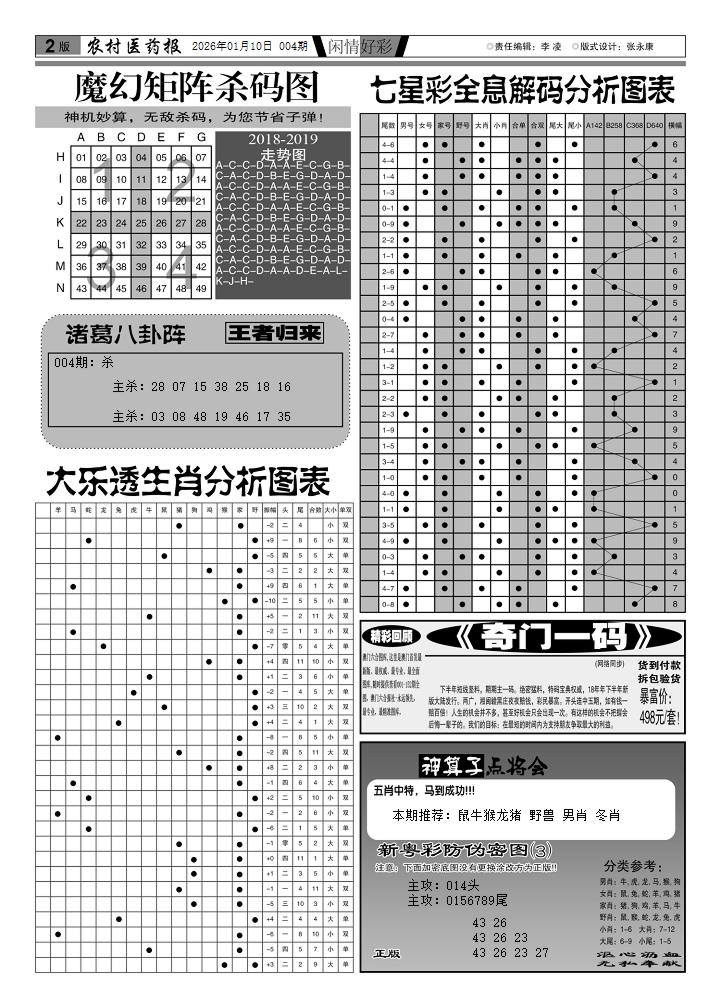 004期新粤彩(闲情好彩E)[图]